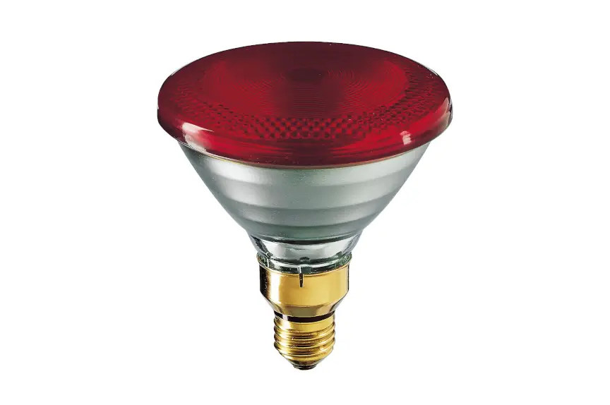 INFRARED PAR38 100W RED 230V E27 